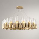 Loft Industry Modern - The Gold Chandelier